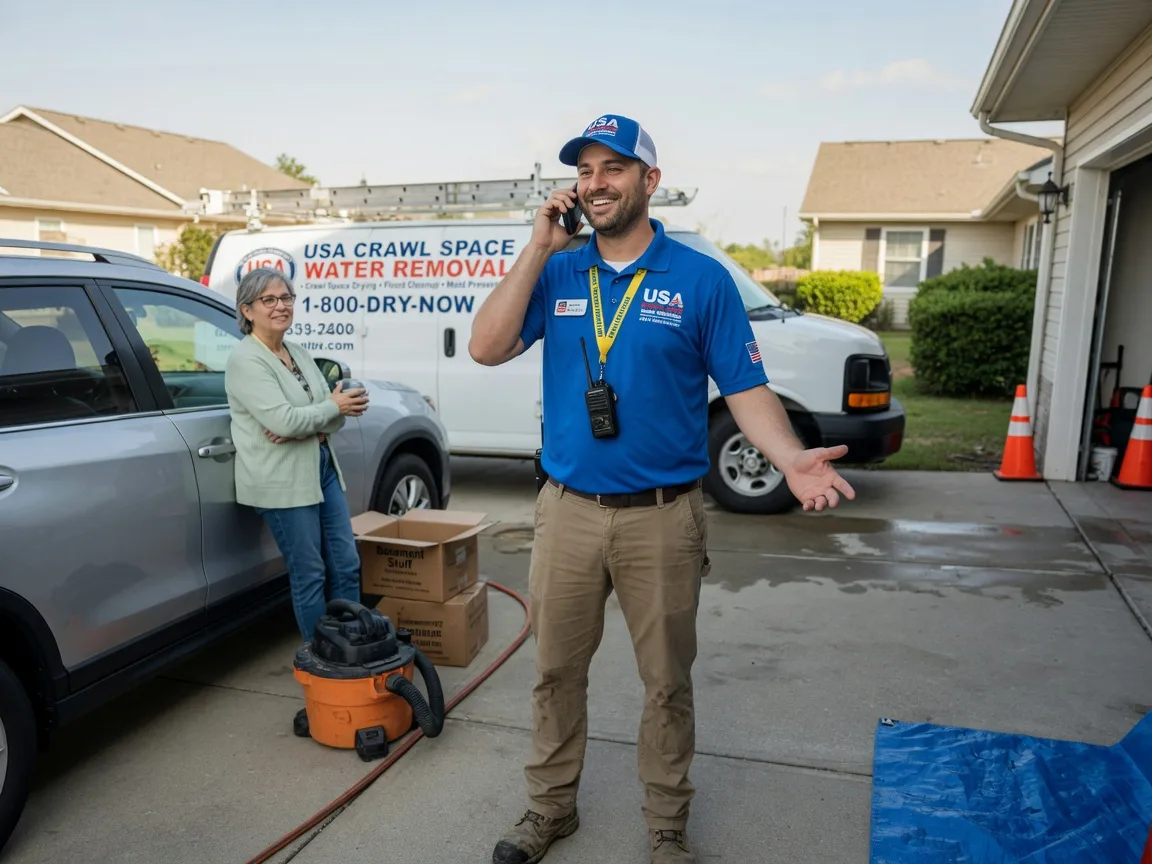 Crawl Space Water Removal Lakemore, OH FAQs